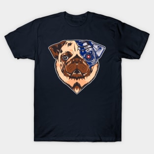 Mecha Pug Love T-Shirt